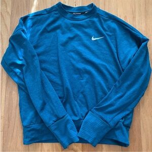 Nike Blue honeycomb sweatshirt